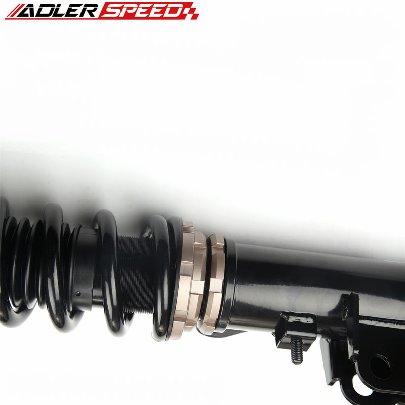 ADLERSPEED 32 Way Mono Tube Coilover Lowering Suspension Kit for Lancer 08-17 FWD