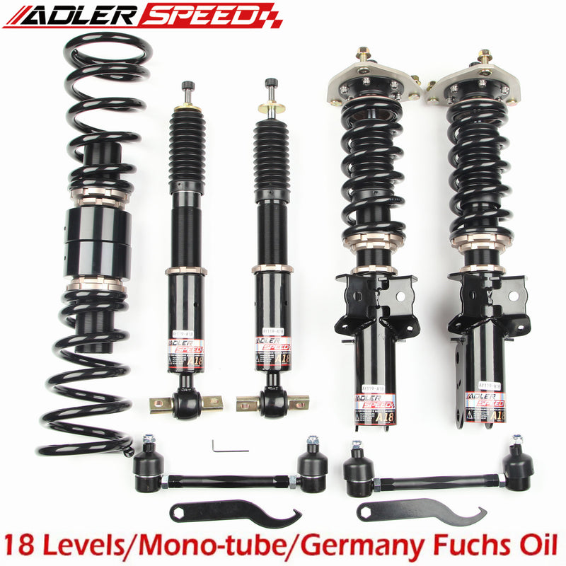 for 15-19 Mustang Coilovers Lowering Kit 18 Ways Adj.Damper Height by ADLERSPEED