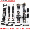 US SHIP ! ADLERSPEED 32 Level Mono Coilovers Kit Inverted Struts For Mustang 15-21 Ecoboost GT V6 V8