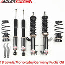 for 15-20 Honda Fit GK GK3 GK5 Coilovers Lowering 18way Adj.Height by ADLERSPEED
