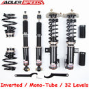 US SHIP ! ADLERSPEED 32 Level Adj. Damper Inverted Coilovers Kit For Scion iM 2016/Corolla iM 2017-18