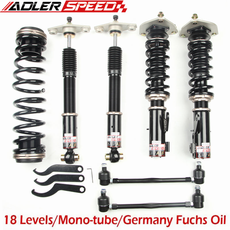 US SHIP ADLERSPEED Coilovers for 11-16 Hyundai Genesis Coupe 18 Levels Adj.Damper Height