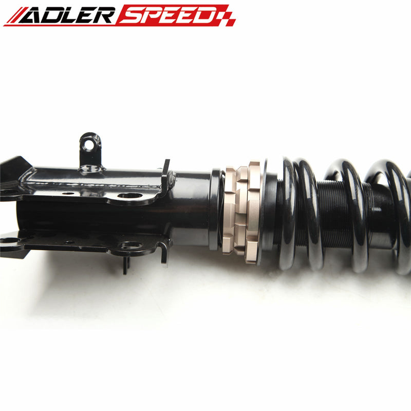 US SHIP ! ADLERSPEED 32 WAYS MONO TUBE COILOVERS LOWERING FOR CHEVROLET CAMARO COUPE 10-15