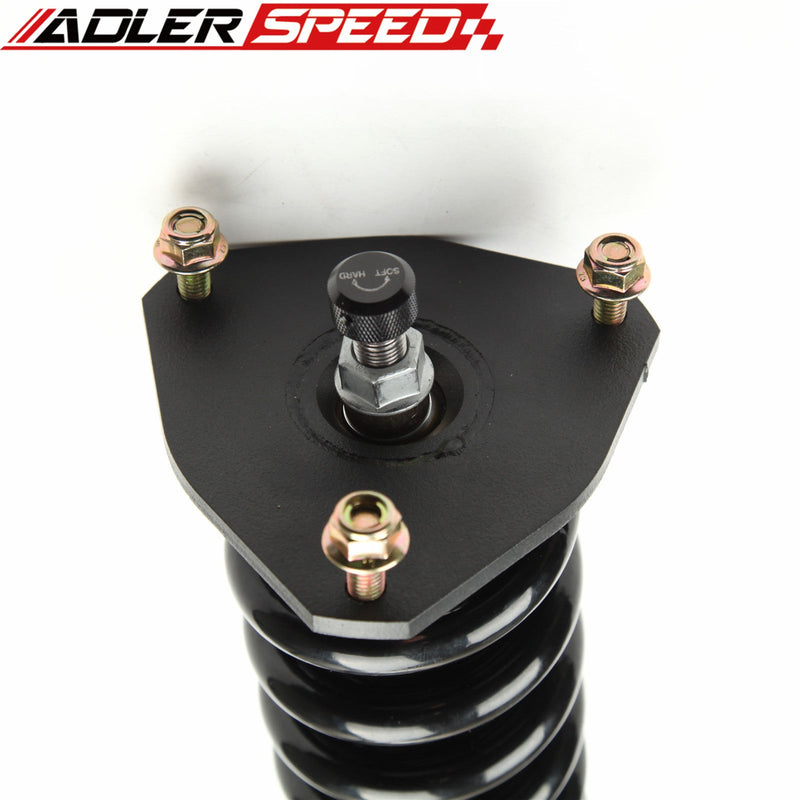 US SHIP ADLERSPEED 32 Levels Damper Mono Tube Coilovers Suspension Kit For G37 Coupe Sedan RWD