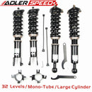 US SHIP ADLERSPEED 32 Levels Damper Mono Tube Coilovers Suspension Kit For G37 Coupe Sedan RWD