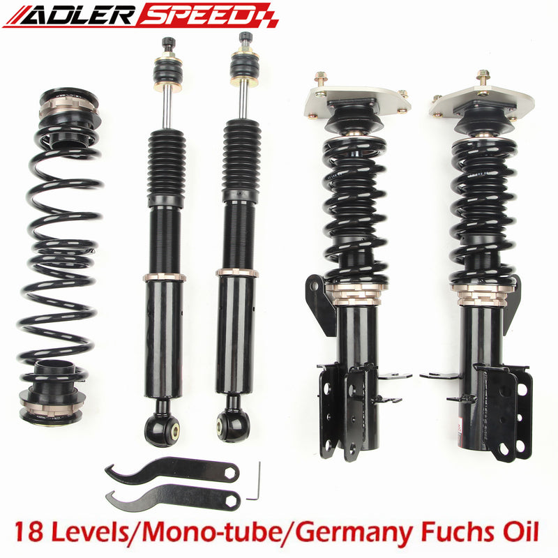 US SHIP  ADLERSPEED 18way Lowering Kit Adjustable Coilovers for Nissan Sentra (B17) 13-19