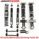 ADLERSPEED 18 Way Adjustable Damping Coilovers Lowering Suspension For Ford Mustang 05-14