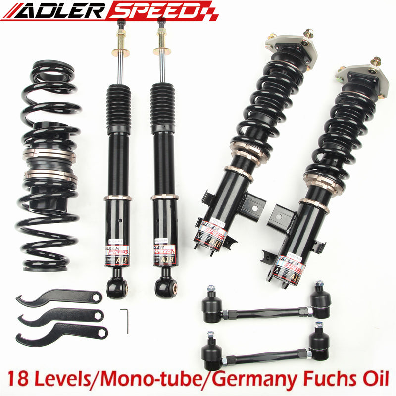 ADLERSPEED  18 Way Adjustable Coilovers Lowering Shocks Kit Honda Civic Si ONLY 12-13 FG FB