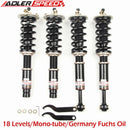ADLERSPEED Coilovers Kit w/18-Way Damping for 2003-07 Honda Accord UC Adj.Shocks
