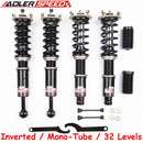 US SHIP ! ADLERSPEED 32 Clicks Adj. Lowering Coilovers Kit Inverted Shocks For TSX 04-08 Accord 03-07