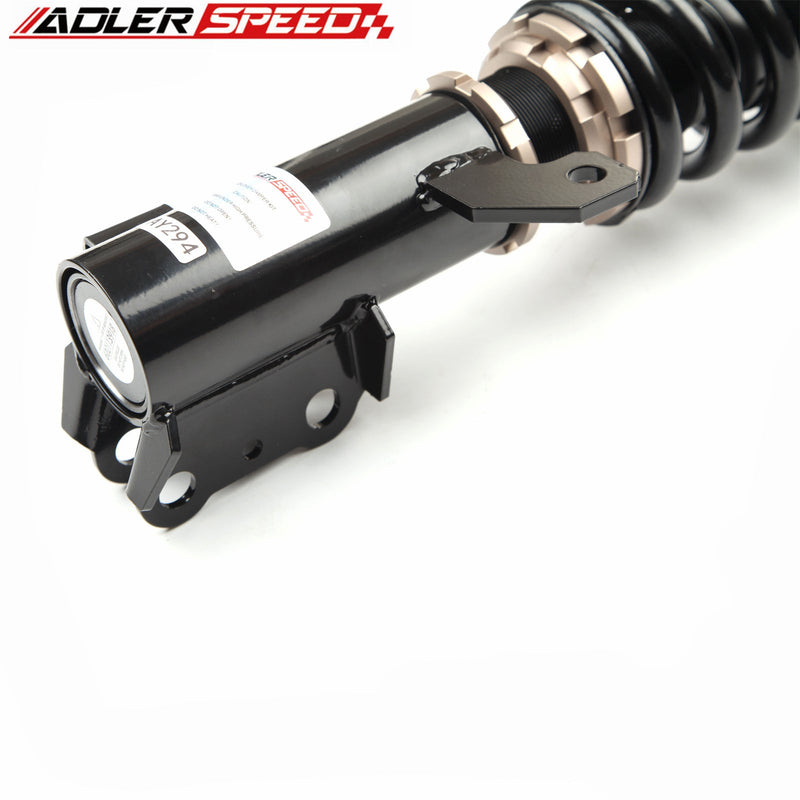 ADLERSPEED 32 Level Mono Tube Adjustable Coilovers Kit For 08-10 Hyundai Genesis Coupe