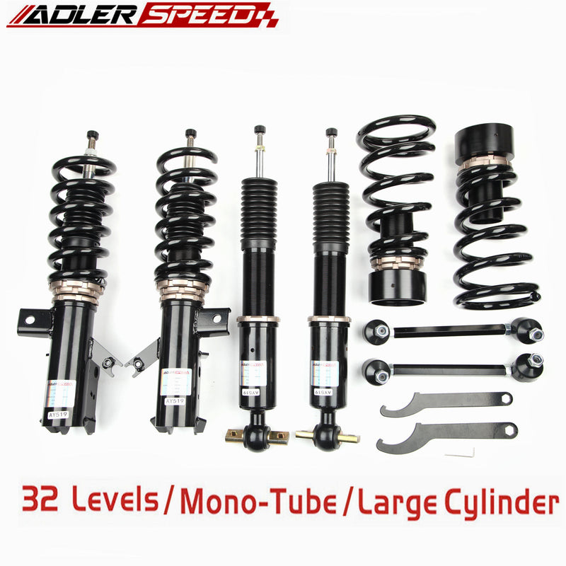 ADLERSPEED 32 Level Mono Tube Coilovers Suspension Kit For Ford Fusion 2013-19