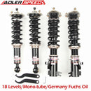 US SHIP ADLERSPEED 18 Levels Coilovers Lowering for 1995-99 Nissan 200sx B14 Adj.Height