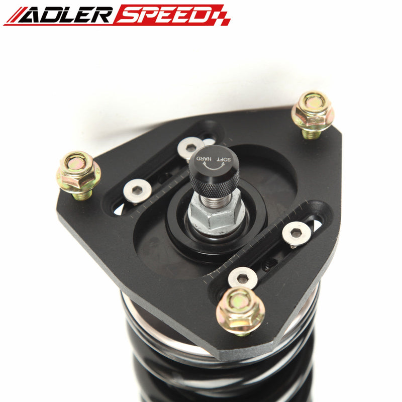 US SHIP ! ADLERSPEED 32 WAYS DAMPING COILOVERS LOWERING KIT FOR 95-99 NISSAN 200SX B14