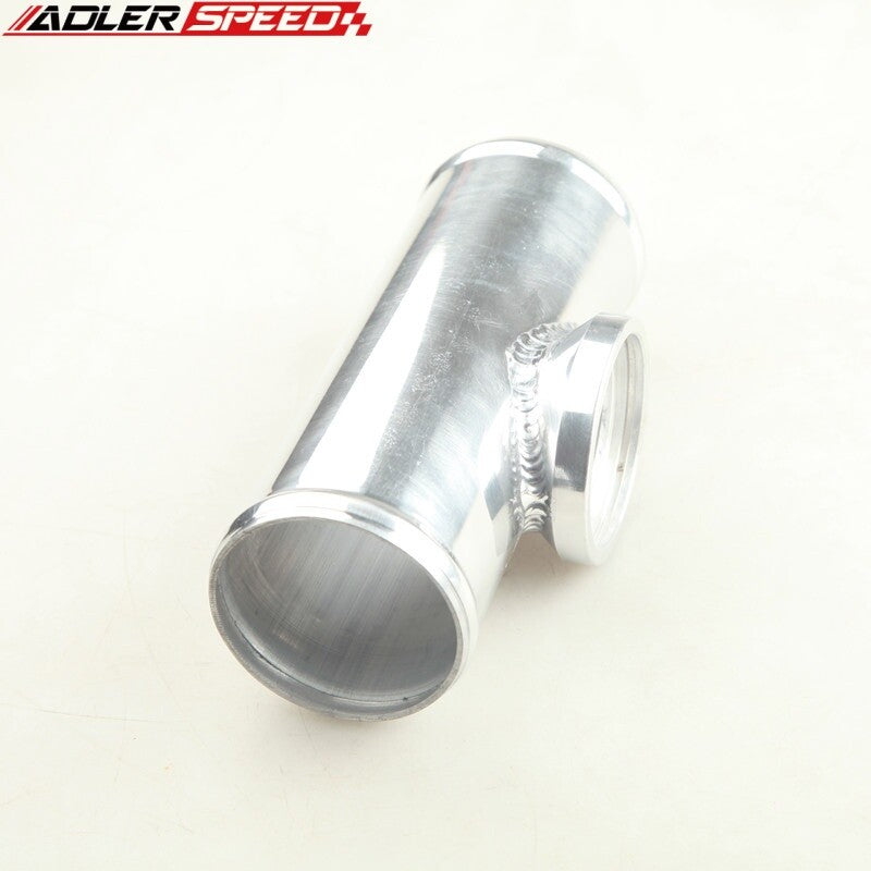 US SHIP ! 2.5" Aluminum Turbo Flange T Pipe For HKS SSQV SQV Blow Off Valve Adapter