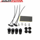 US SHIP Universal 14" Curved S-Blade Electric Radiator Cooling Fan & Mounting Kit