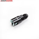 US SHIP ! ADLERSPEED 2PCS Aluminum -6AN AN6 to 3/8" Female Quick Connect Fuel Line Adapter Black