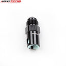 US SHIP ! ADLERSPEED 2PCS Aluminum Quick Connect -8AN AN8 To 3/8" Female Fuel Line Adapter Black USA