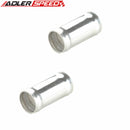 US SHIP ! ADLERSPEED 2PCS 1.375" inch 35mm Aluminum Hose Adapter Joiner Pipe Coupler Connector