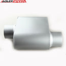 US SHIP ! Racing Performance 2.5" Offset /Center Single Chamber Muffler Silencer US STOCK