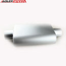 US SHIP ! High Performance 2.5" Inlet/Outlet Center Exhaust Chamber Muffler Silencer