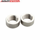 US SHIP ! 2PCS M18x1.5 Thread Mild Steel O2 Sensor Weld Bung Nut Fitting