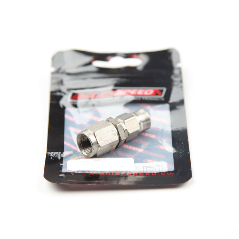 US SHIP ! ADLERSPEED Stainless Steel AN3 AN-3 Thread Straight Female Hose End Brake Fitting