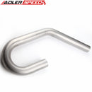 US SHIP !  2.25" 2-1/4" 180 + 45 Degree U J Combo Exhaust Mandrel Bend 409 Stainless Steel