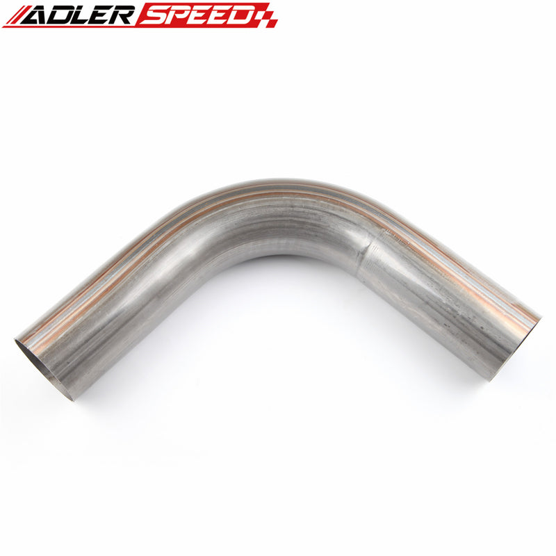 US 2.25" inch Exhaust Mandrel Bend 90 Degree Pipe Tubing 409 Stainless Steel