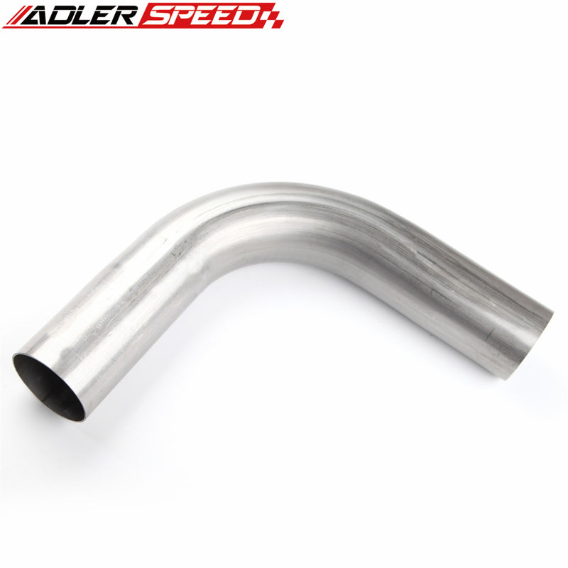 US 2.25" inch Exhaust Mandrel Bend 90 Degree Pipe Tubing 409 Stainless Steel