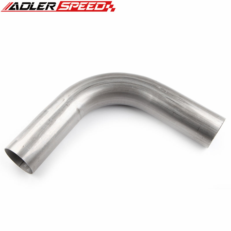 US 2.25" inch Exhaust Mandrel Bend 90 Degree Pipe Tubing 409 Stainless Steel