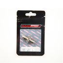 US SHIP ! NEW Stainless Steel -4AN AN4 Male Flare To M10 x 1.0 Metric Straight Fitting