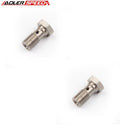 US SHIP !  2PCS M10 x 1.25 Metric 20mm Stainless Banjo Bolt Brake Fitting Adapter