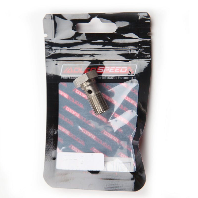 US SHIP ! 2PCS AN-3 3AN 20mm Metric Stainless Steel Banjo Bolt Brake Fitting Adapter
