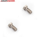 US SHIP ! 2PCS AN-3 3AN 20mm Metric Stainless Steel Banjo Bolt Brake Fitting Adapter