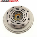 US SHIP ! ADLERSPEED SPRUNG CLUTCH TWIN DISC KIT + FLYWHEEL STANDARD FOR SR20DET SILVIA 240SX 200SX S13 S14