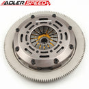 ADLERSPEED SPRUNG TWIN DISC CLUTCH + FLYWHEEL STANDARD for 2000-2006 AUDI TT QUATTRO 1.8T