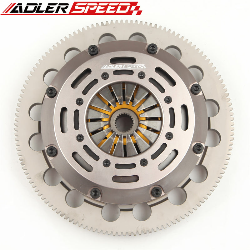 ADLERSPEED SPRUNG CLUTCH TWIN DISC KIT for 2000-2006 AUDI TT QUATTRO 1.8T MEDIUM