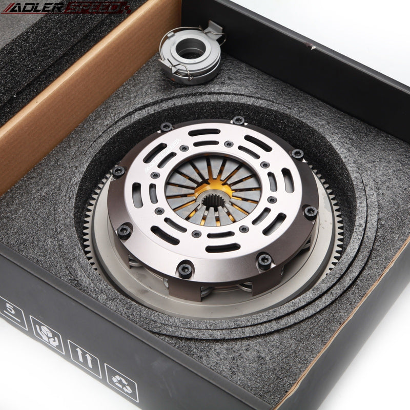 ADLERSPEED Racing & Street Clutch Twin Disc Kit Standard for MATRIX XR-S VIBE GT 1.8L 2ZZGE 6-SPEED