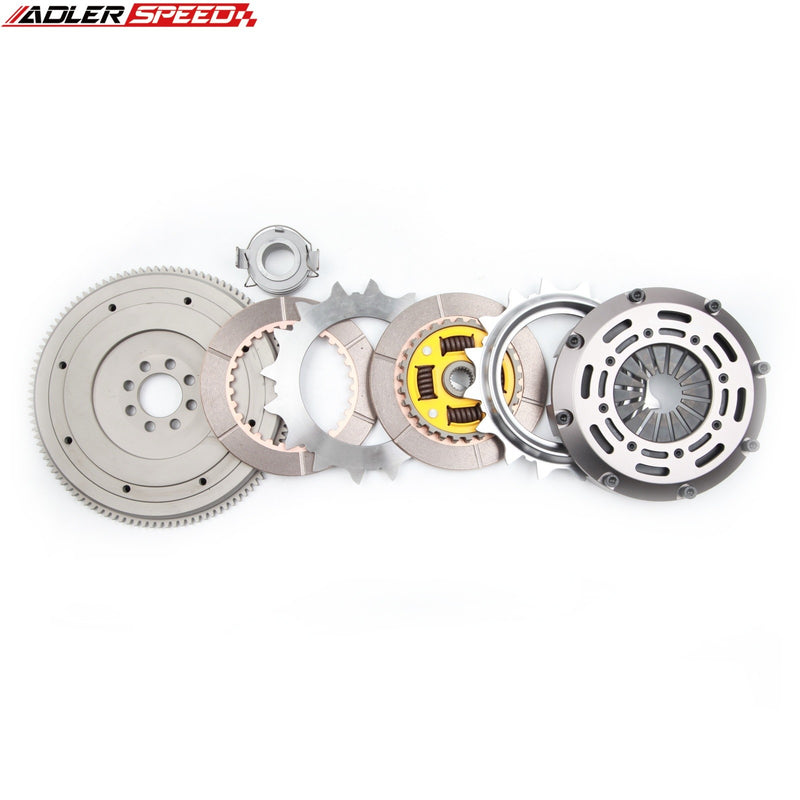 ADLERSPEED Racing & Street Clutch Twin Disc Kit Standard for MATRIX XR-S VIBE GT 1.8L 2ZZGE 6-SPEED