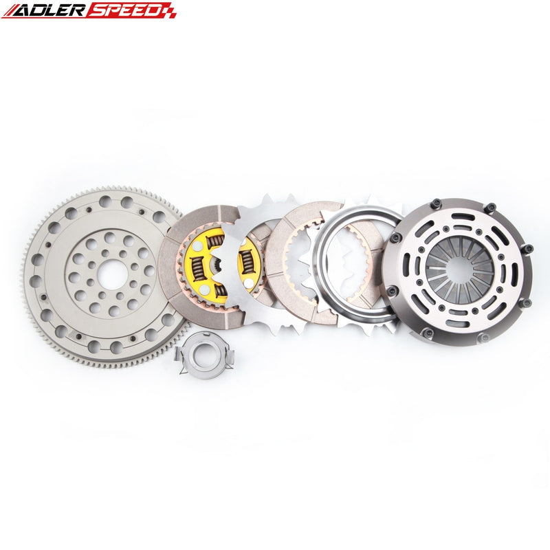 ADLERSDPEED Sprung Clutch Twin Disc Kit for MATRIX XR-S VIBE GT 1.8L 2ZZGE 6-SPEED Medium WT