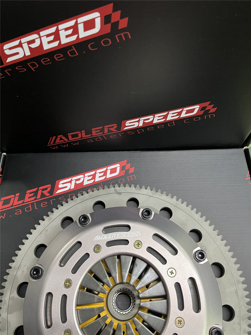 ADLERSPEED RACING & STREET CLUTCH TWIN DISC KIT For HONDA ACCORD PRELUDE H22 H23 F22 F23