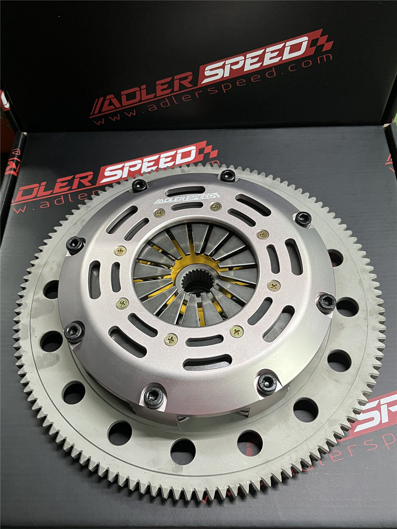 ADLERSPEED RACING & STREET CLUTCH TWIN DISC KIT For HONDA ACCORD PRELUDE H22 H23 F22 F23