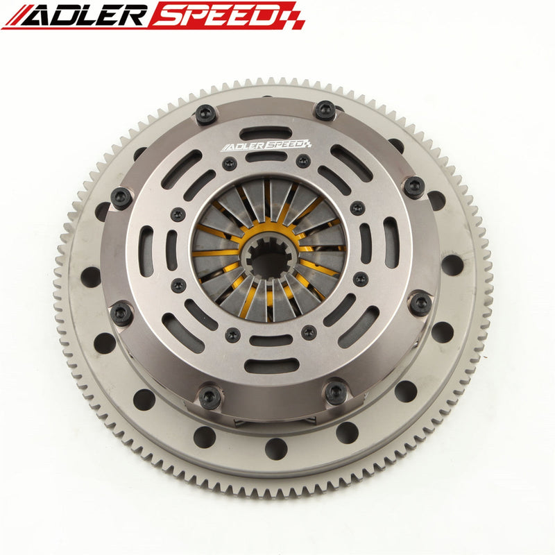 ADLERSPEED Racing & Street Clutch Twin Disc Kit Medium for 2001-03 BMW E46 323 325 328 330