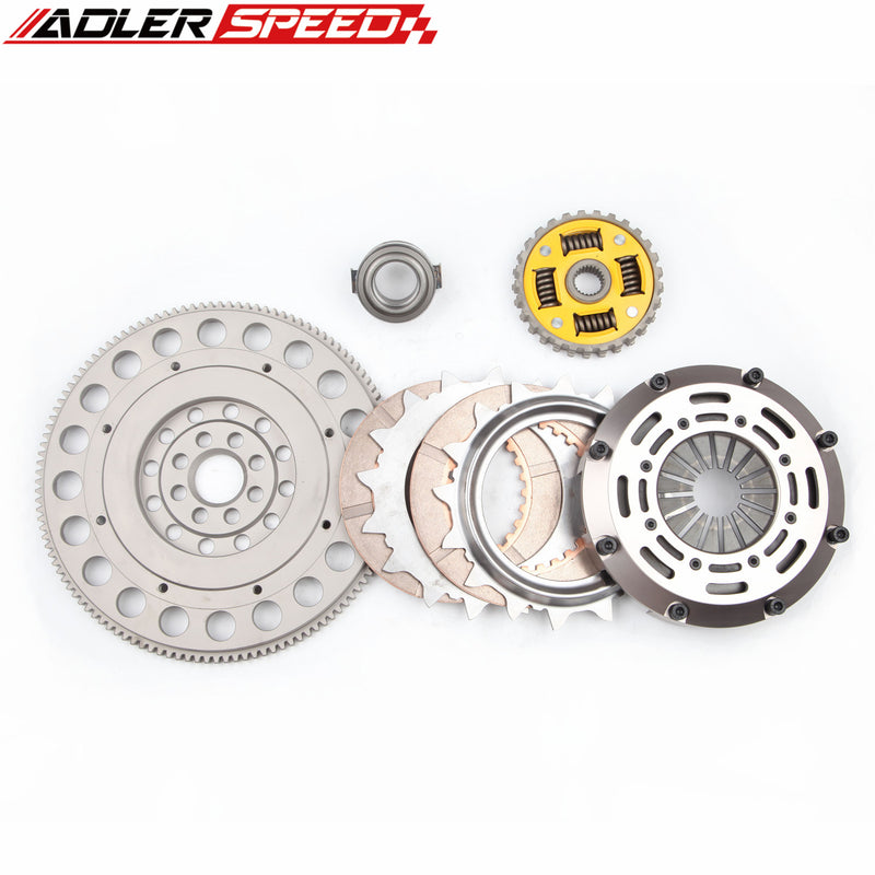 US SHIP ! SPRUNG CLUTCH TWIN DISC KIT & FLYWHEEL MEDIUM for 05-10 SCION tC xB 2.4L 2AZ-FE