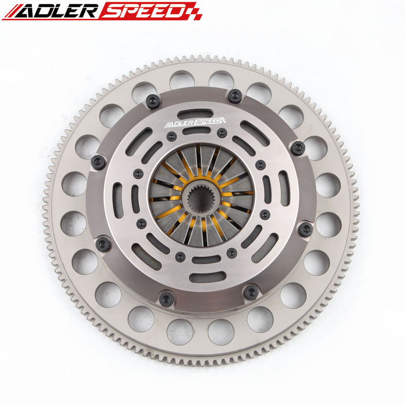 ADLERSPEED SPRUNG CLUTCH TWIN DISC KIT for 05-10 SCION tC xB 2.4L 2AZ-FE MEDIUM