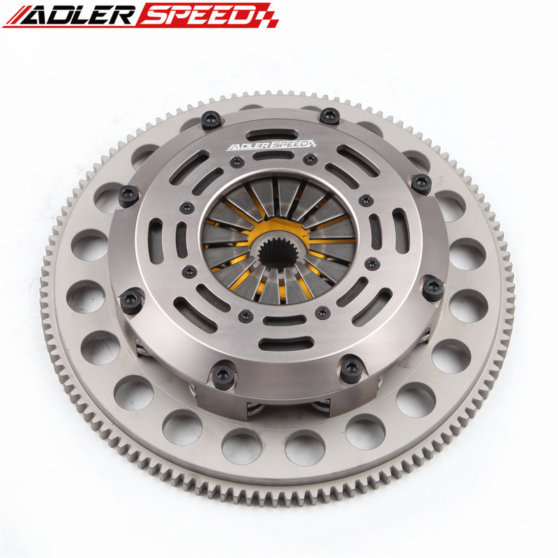 ADLERSPEED SPRUNG CLUTCH TWIN DISC KIT for 05-10 SCION tC xB 2.4L 2AZ-FE MEDIUM