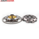 ADLERSPEED SPRUNG CLUTCH TWIN DISC KIT+LIGHT FLYWHEEL FOR MITSUBISHI LANCER EVO 4 5 6 7 8 9