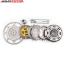 ADLERSPEED SPRUNG CLUTCH TWIN DISC KIT+LIGHT FLYWHEEL FOR MITSUBISHI LANCER EVO 4 5 6 7 8 9