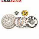 ADLERSPEED Sprung Twin Disc Clutch Kit Medium For 97-05 AUDI A4 QUATTRO B5 B6 98-05 VW PASSAT 1.8T